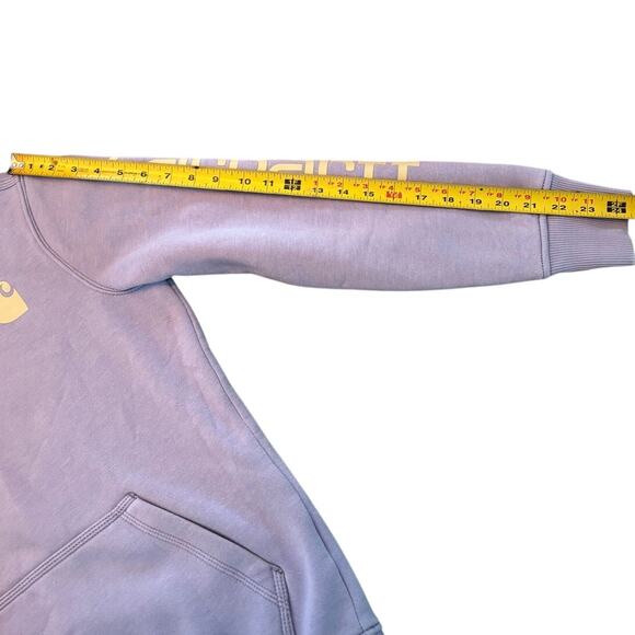 CARHARTT Womens Light Purple Hoodie with Gray Logo- Size Small (4/6) NWOT - Picture 8 of 8